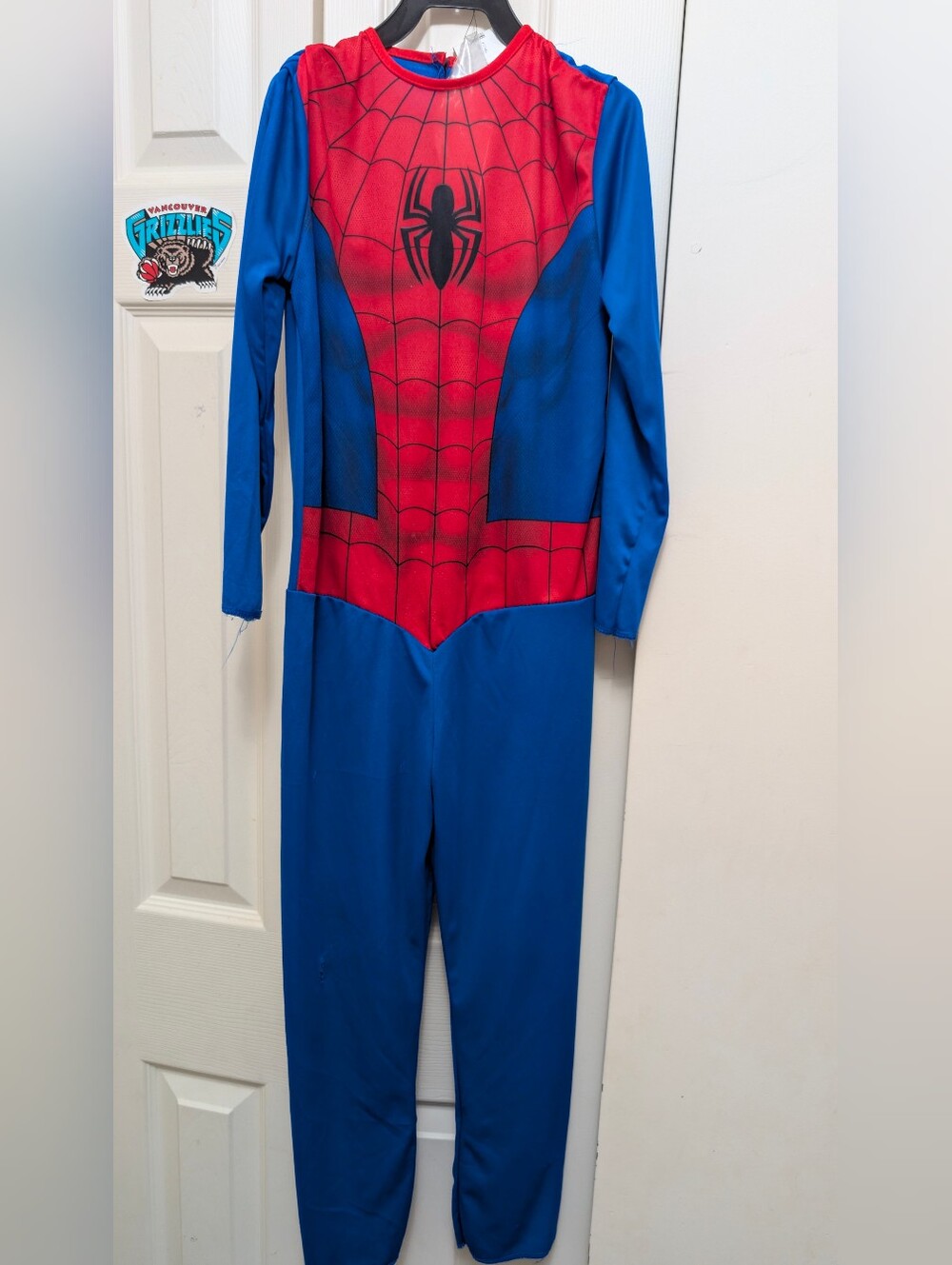 Spiderman Kids Red & Blue Superhero Costume - Long Sleeve
